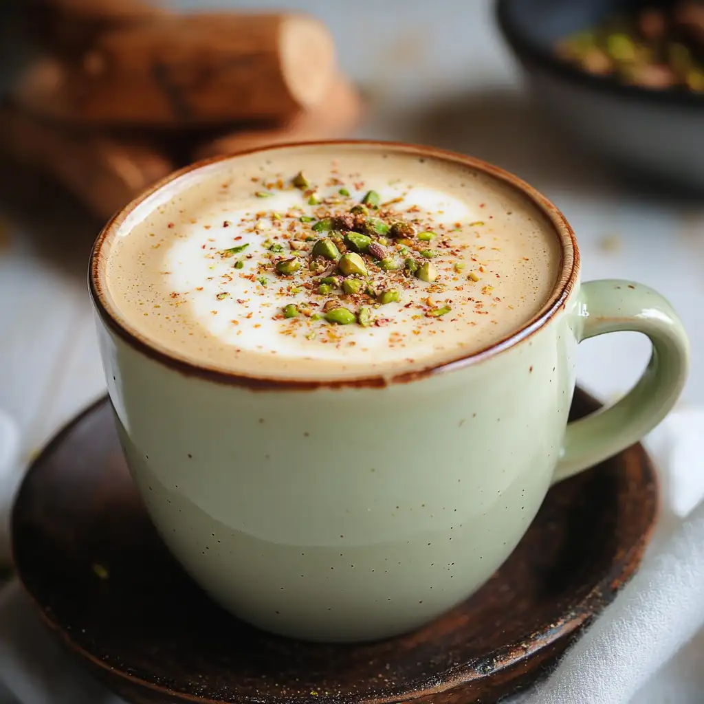Pistachio Latte - Kappachino Café Brampton